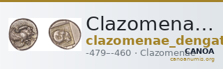 Clazomenae Dengate 1967 IF drachms — CANOA