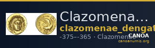 Clazomenae Dengate 1967 IIA — CANOA