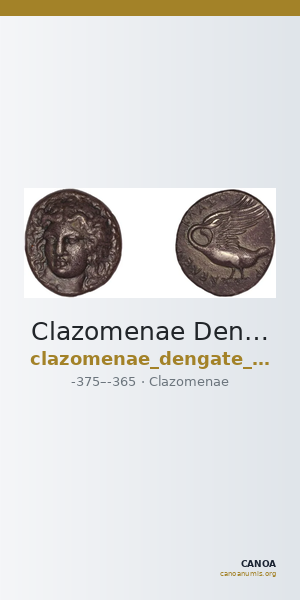 Clazomenae Dengate 1967 IIB — CANOA