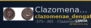 Clazomenae Dengate 1967 IIB — CANOA