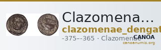 Clazomenae Dengate 1967 IID — CANOA