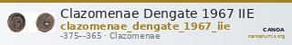 Clazomenae Dengate 1967 IIE — CANOA