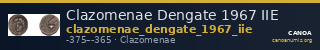 Clazomenae Dengate 1967 IIE — CANOA