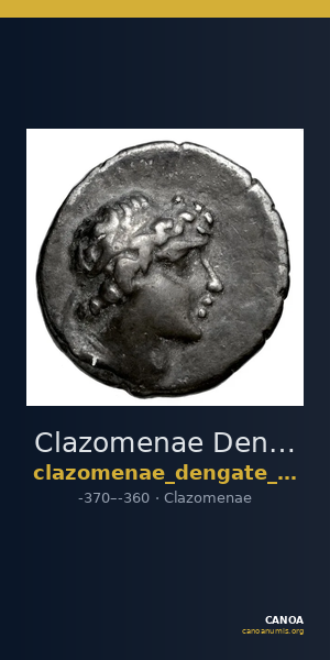 Clazomenae Dengate 1967 IIIA — CANOA