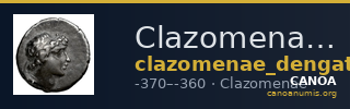 Clazomenae Dengate 1967 IIIA — CANOA
