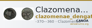 Clazomenae Dengate 1967 IIIB — CANOA