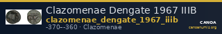 Clazomenae Dengate 1967 IIIB — CANOA