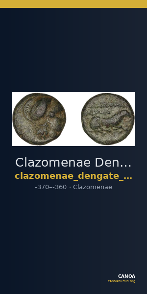 Clazomenae Dengate 1967 IIIC — CANOA