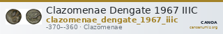 Clazomenae Dengate 1967 IIIC — CANOA