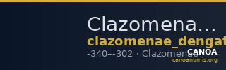 Clazomenae Dengate 1967 IIID — CANOA