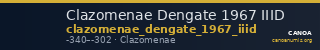 Clazomenae Dengate 1967 IIID — CANOA
