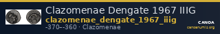 Clazomenae Dengate 1967 IIIG — CANOA