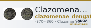 Clazomenae Dengate 1967 IIIJ — CANOA