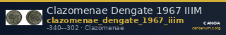 Clazomenae Dengate 1967 IIIM — CANOA