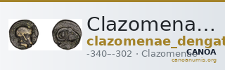 Clazomenae Dengate 1967 IIIN — CANOA