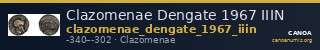 Clazomenae Dengate 1967 IIIN — CANOA
