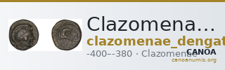 Clazomenae Dengate 1967 IIIO — CANOA
