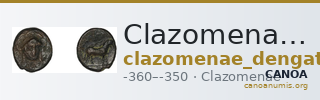 Clazomenae Dengate 1967 IIIP — CANOA