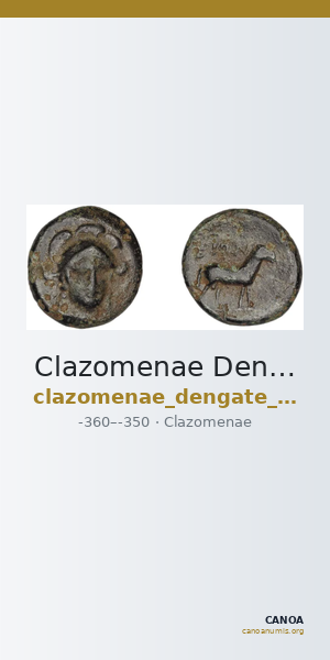 Clazomenae Dengate 1967 IIIQ — CANOA