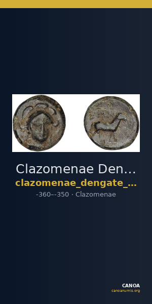 Clazomenae Dengate 1967 IIIQ — CANOA