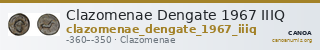 Clazomenae Dengate 1967 IIIQ — CANOA