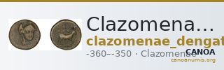 Clazomenae Dengate 1967 IIIS — CANOA