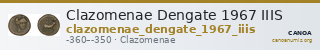 Clazomenae Dengate 1967 IIIS — CANOA