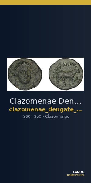 Clazomenae Dengate 1967 IIIT — CANOA