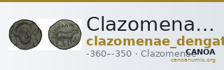 Clazomenae Dengate 1967 IIIT — CANOA