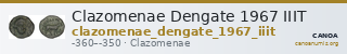 Clazomenae Dengate 1967 IIIT — CANOA