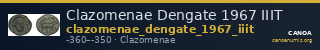Clazomenae Dengate 1967 IIIT — CANOA