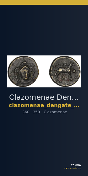Clazomenae Dengate 1967 IIIU — CANOA