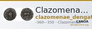 Clazomenae Dengate 1967 IIIU — CANOA