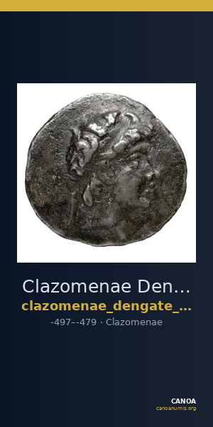 Clazomenae Dengate 1967 IL diobols — CANOA