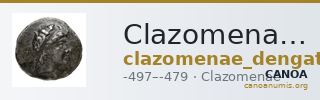 Clazomenae Dengate 1967 IL diobols — CANOA