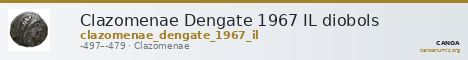 Clazomenae Dengate 1967 IL diobols — CANOA