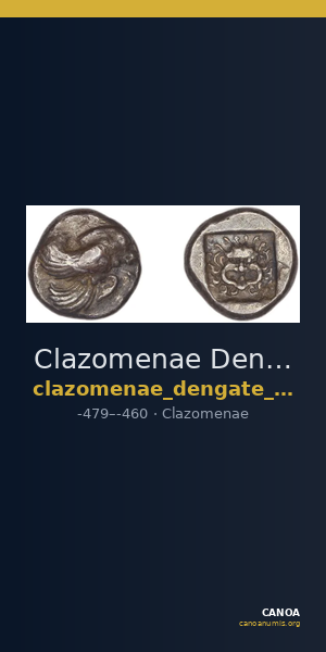 Clazomenae Dengate 1967 IM diobols — CANOA