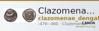 Clazomenae Dengate 1967 IM diobols — CANOA