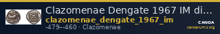 Clazomenae Dengate 1967 IM diobols — CANOA