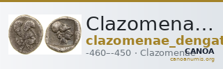 Clazomenae Dengate 1967 IQ Attic diobols — CANOA