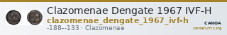 Clazomenae Dengate 1967 IVF-H — CANOA