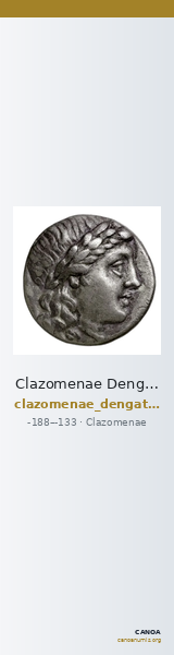 Clazomenae Dengate 1967 IVI — CANOA