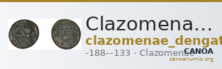 Clazomenae Dengate 1967 IVM — CANOA