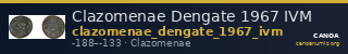 Clazomenae Dengate 1967 IVM — CANOA