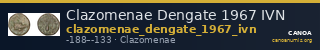 Clazomenae Dengate 1967 IVN — CANOA
