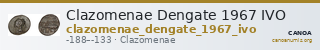 Clazomenae Dengate 1967 IVO — CANOA