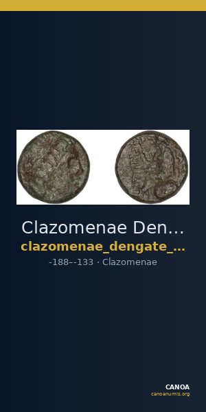 Clazomenae Dengate 1967 IVQ — CANOA