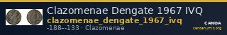 Clazomenae Dengate 1967 IVQ — CANOA