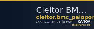 Cleitor BMC Cleitor 1 — CANOA