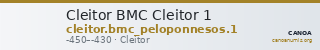 Cleitor BMC Cleitor 1 — CANOA